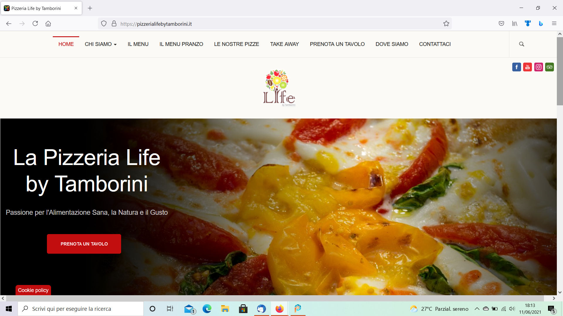 Pizzeria Life by Tamborini</br>[pizzerialifebytamborini.it]